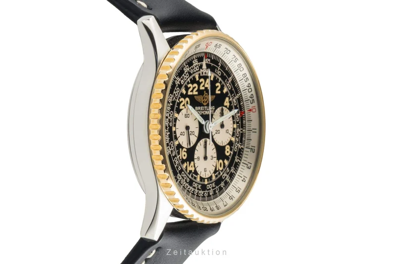 Breitling Navitimer Cosmonaute chronograph steel / gold manual winding men's watch B12019, 81600 [2401588]