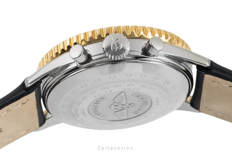Breitling Navitimer Cosmonaute chronograph steel / gold manual winding men's watch B12019, 81600 [2401588]