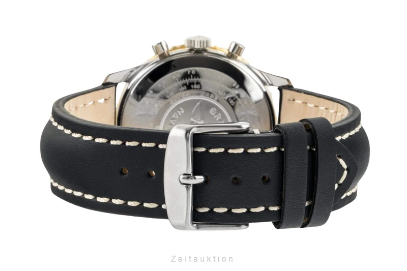 Breitling Navitimer Cosmonaute chronograph steel / gold manual winding men's watch B12019, 81600 [2401588]