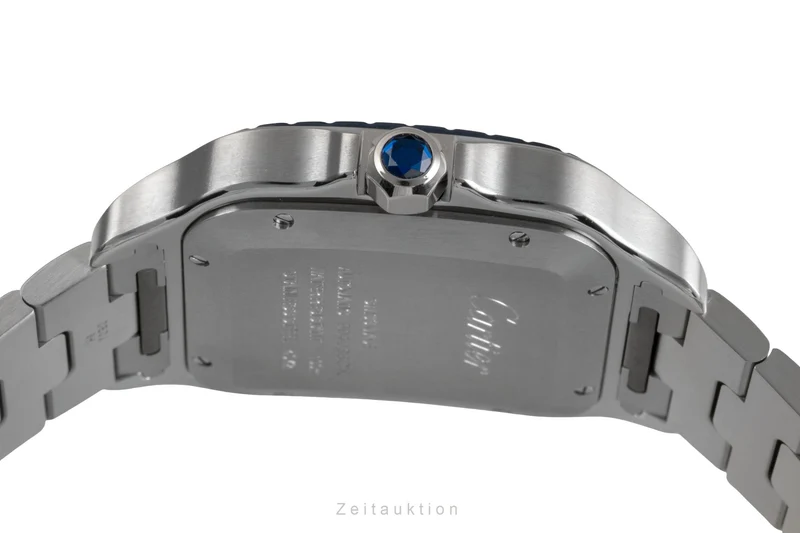 Cartier Santos steel automatic men's watch WSSA0047 LP: 9200EUR [2502982]