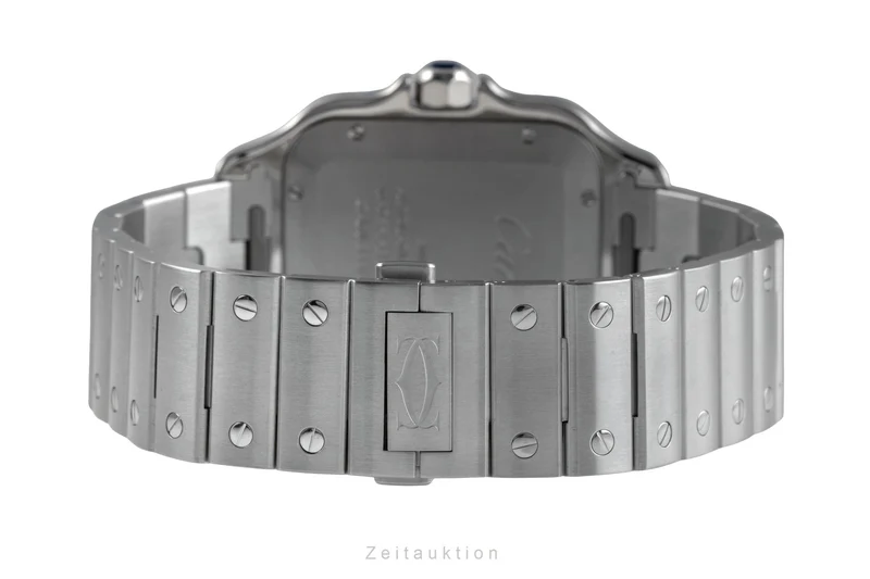 Cartier Santos steel automatic men's watch WSSA0047 LP: 9200EUR [2502982]