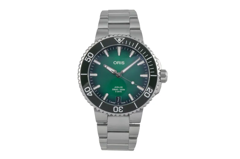 Oris Aquis Date steel automatic men's watch 01 400 7769 4157 LP: 3700EUR [2501815]