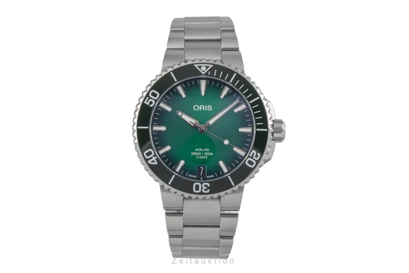 Oris Aquis Date steel automatic men's watch 01 400 7769 4157 LP: 3700EUR [2501815]