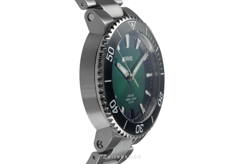 Oris Aquis Date steel automatic men's watch 01 400 7769 4157 LP: 3700EUR [2501815]