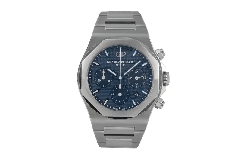 Girard Perregaux Laureato chronograph steel automatic men's watch 81020-11-431-11A LP: 19600EUR [2502939]