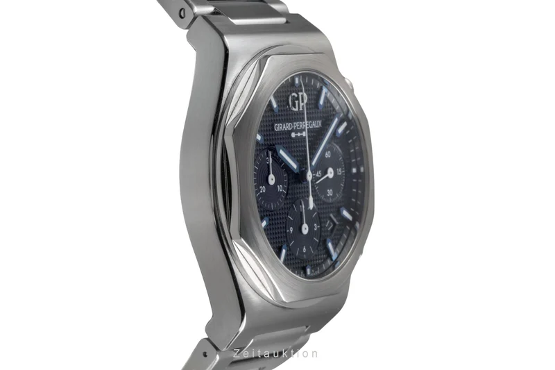 Girard Perregaux Laureato chronograph steel automatic men's watch 81020-11-431-11A LP: 19600EUR [2502939]