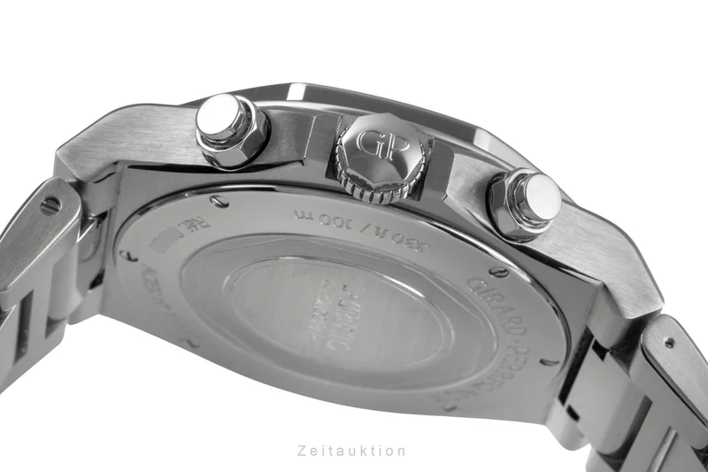 Girard Perregaux Laureato chronograph steel automatic men's watch 81020-11-431-11A LP: 19600EUR [2502939]