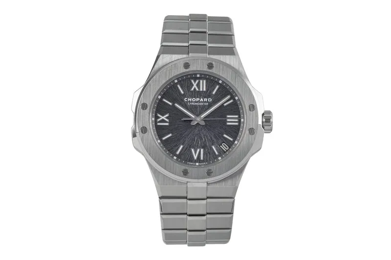 Chopard Alpine Eagle steel automatic men's watch 298600-3002 LP: 15900EUR [2503601]