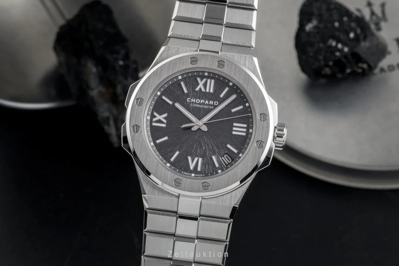 Chopard Alpine Eagle steel automatic men's watch 298600-3002 LP: 15900EUR [2503601]