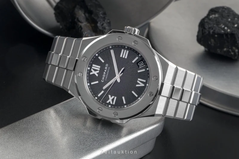 Chopard Alpine Eagle steel automatic men's watch 298600-3002 LP: 15900EUR [2503601]