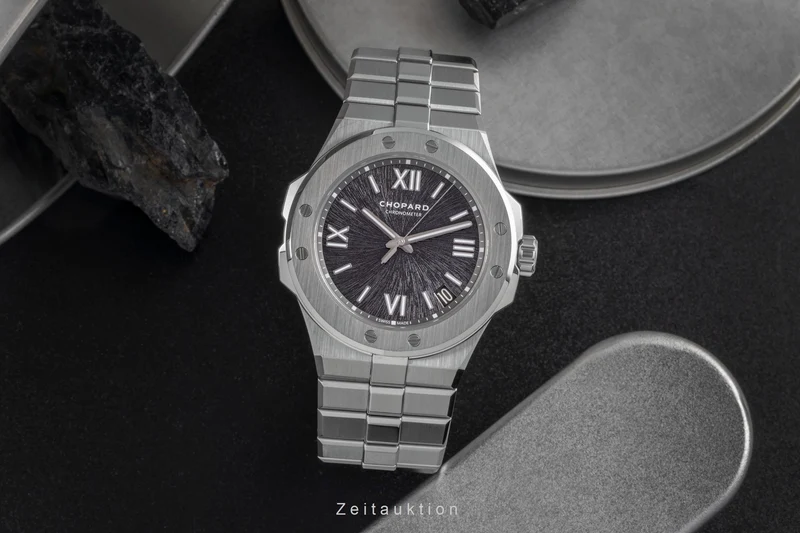 Chopard Alpine Eagle steel automatic men's watch 298600-3002 LP: 15900EUR [2503601]