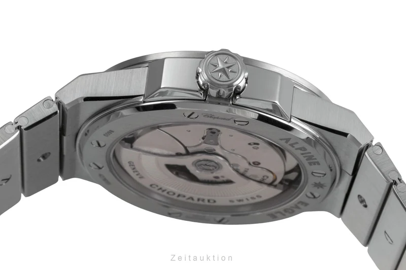 Chopard Alpine Eagle steel automatic men's watch 298600-3002 LP: 15900EUR [2503601]