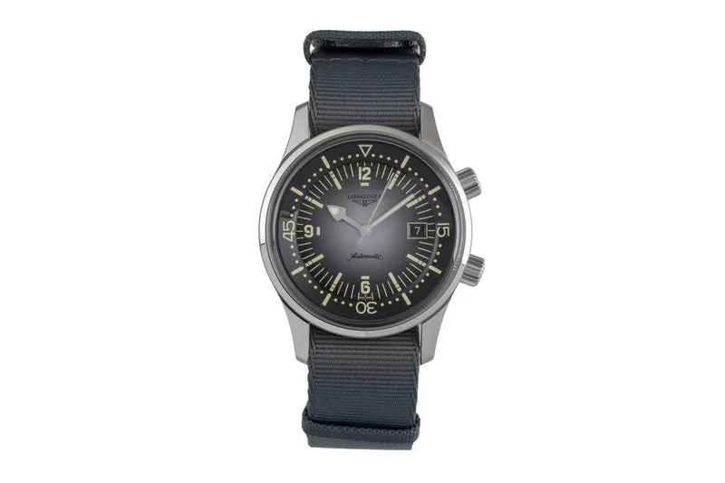 Longines Legend Diver steel automatic men's watch L3.774.4.70.2 LP: 2750EUR [2503406]