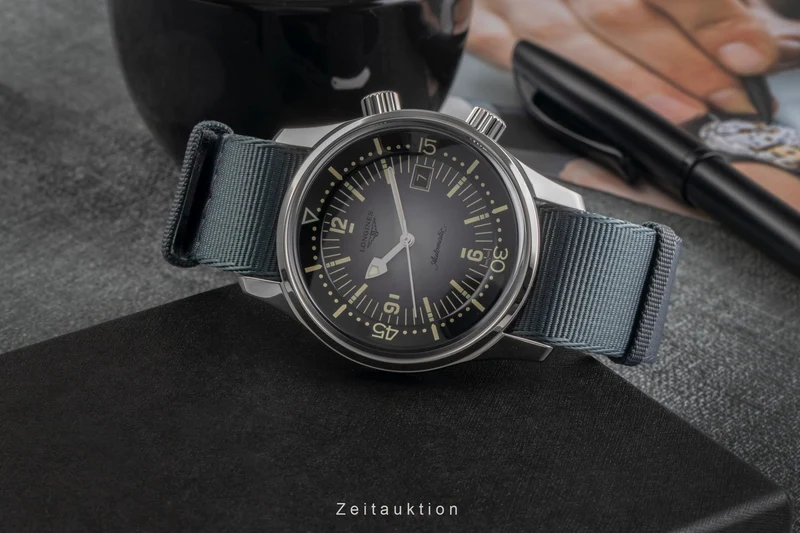 Longines Legend Diver steel automatic men's watch L3.774.4.70.2 LP: 2750EUR [2503406]