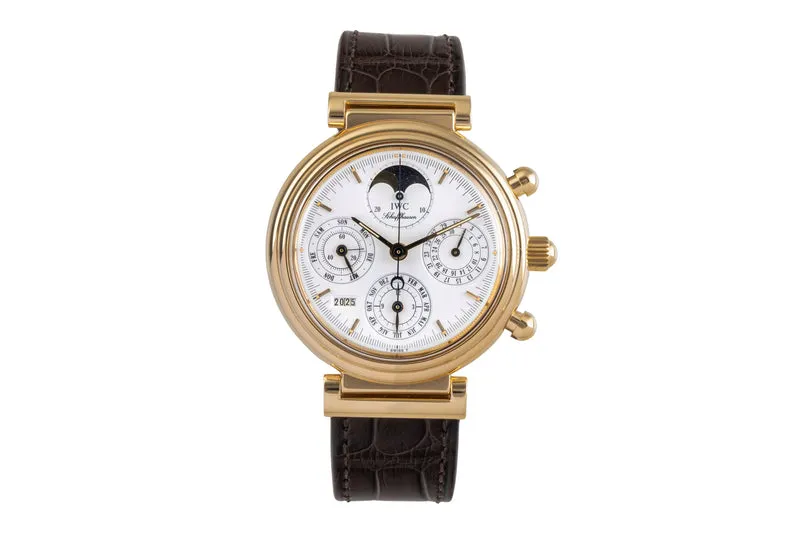 IWC Ewiger Kalender chronograph 18 ct gold automatic men's watch IW375001 [2503284]