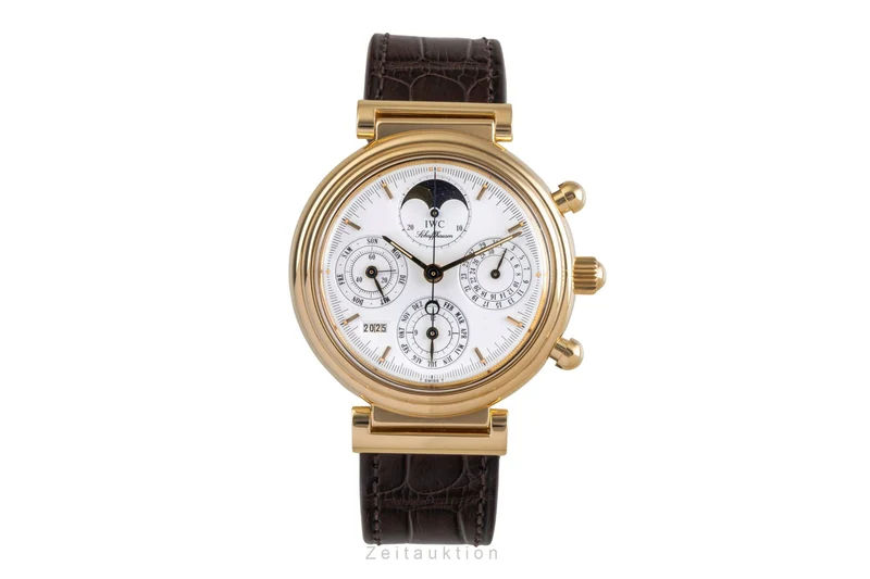 IWC Ewiger Kalender chronograph 18 ct gold automatic men's watch IW375001 [2503284]