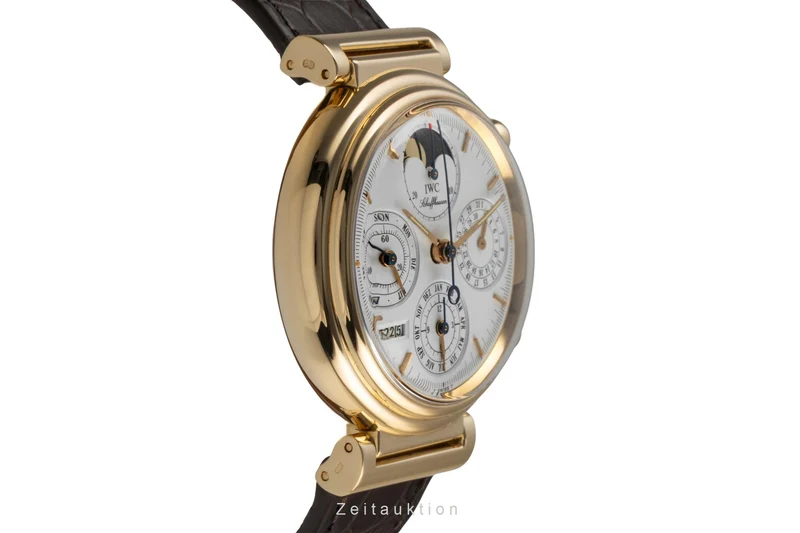 IWC Ewiger Kalender chronograph 18 ct gold automatic men's watch IW375001 [2503284]