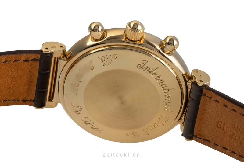 IWC Ewiger Kalender chronograph 18 ct gold automatic men's watch IW375001 [2503284]
