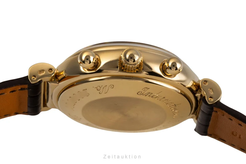 IWC Ewiger Kalender chronograph 18 ct gold automatic men's watch IW375001 [2503284]