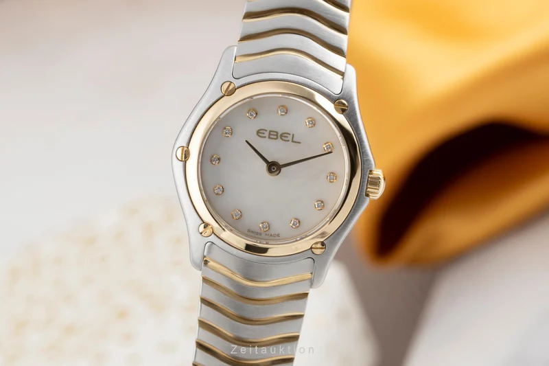 Ebel Classic Sport steel / gold quartz women's watch 1003F11.1 [2503472]
