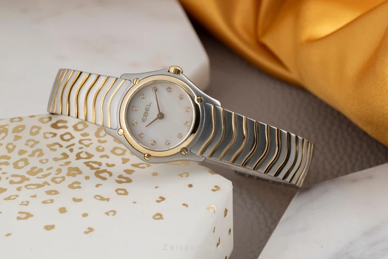 Ebel Classic Sport steel / gold quartz women's watch 1003F11.1 [2503472]