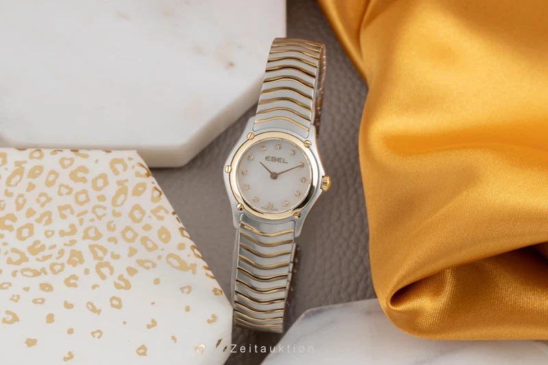 Ebel Classic Sport steel / gold quartz women's watch 1003F11.1 [2503472]