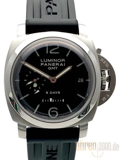 Panerai Luminor 1950 8 Days GMT PAM00233 aus 2007 D-Papiere