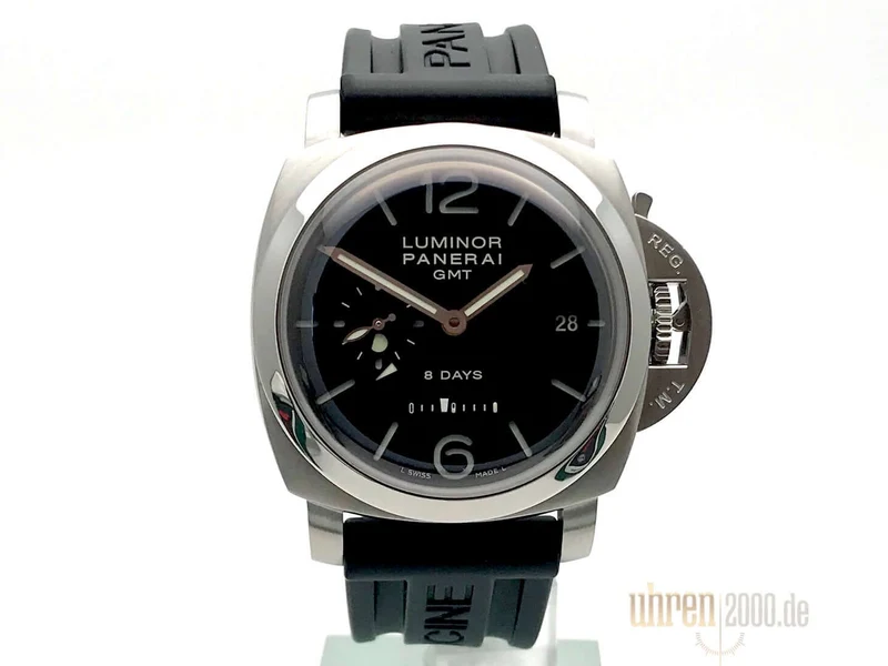 Panerai Luminor 1950 8 Days GMT PAM00233 aus 2007 D-Papiere