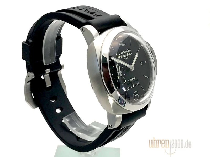 Panerai Luminor 1950 8 Days GMT PAM00233 aus 2007 D-Papiere