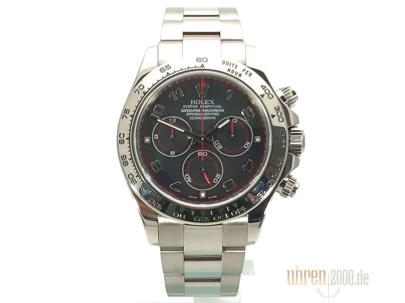 Rolex Cosmograph Daytona 116509 Weißgold Schwarz LC100 aus 2010