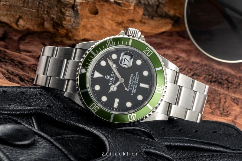 Rolex Submariner steel automatic men's watch 16610LV [2401141]