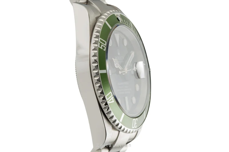 Rolex Submariner steel automatic men's watch 16610LV [2401141]