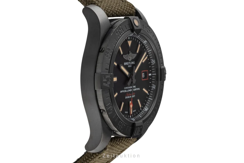 Breitling Avenger Blackbird 44 titanium automatic men's watch V1731110/BD74 LP: 4800EUR [2400003]