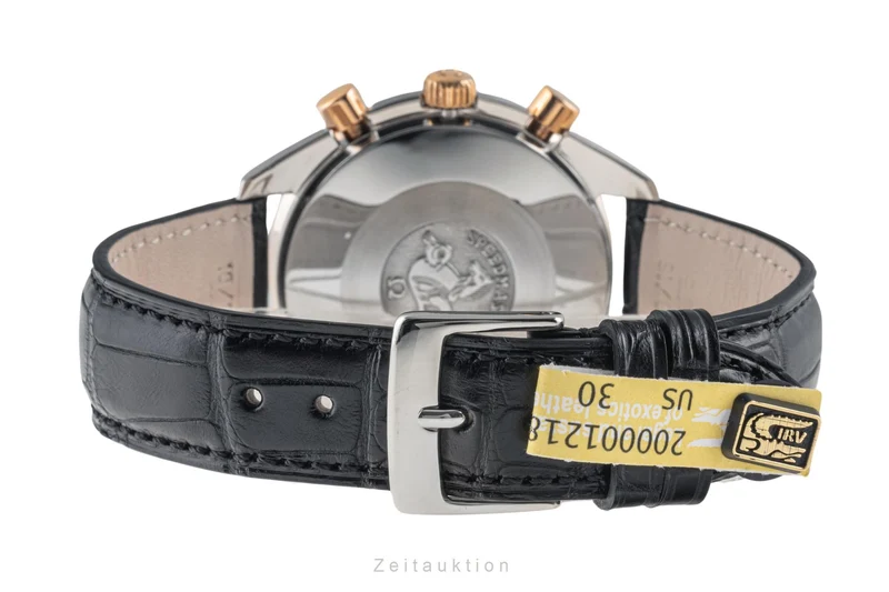 Omega Speedmaster chronograph steel / gold automatic men's watch 175.0033 LP: 8000EUR [2305254]