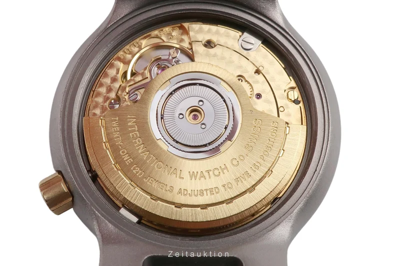 IWC Porsche Design titanium / gold automatic men's watch IW352303 [2400345]