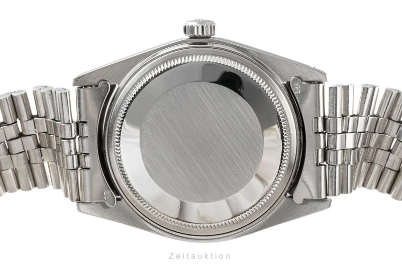 Rolex Datejust steel / white gold automatic men's watch 1601 LP: 8750EUR [2301540]