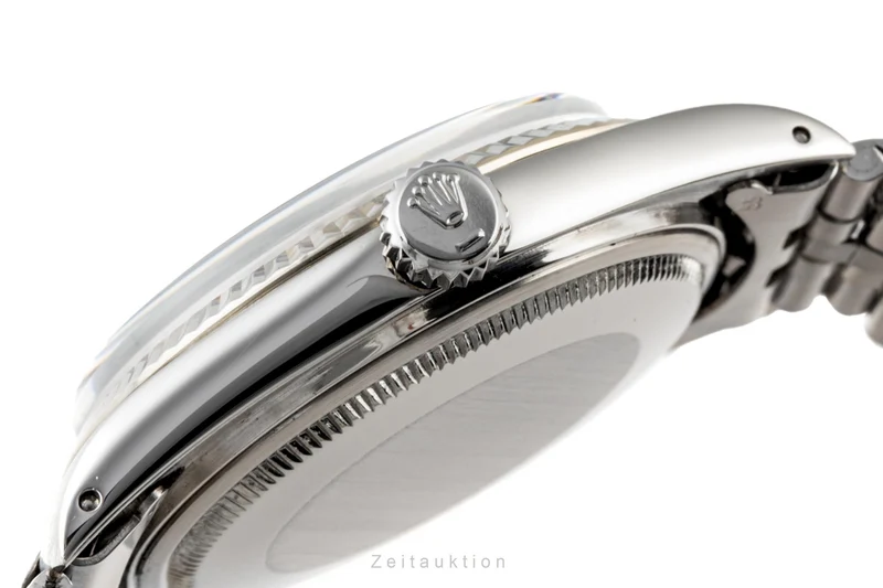 Rolex Datejust steel / white gold automatic men's watch 1601 LP: 8750EUR [2301540]