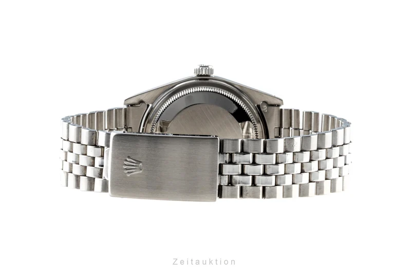 Rolex Datejust steel / white gold automatic men's watch 1601 LP: 8750EUR [2301540]