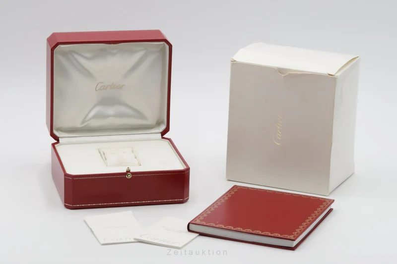 Cartier Tank Américaine chronograph 18 ct gold quartz men's watch W2601156, 1730 [2400299]