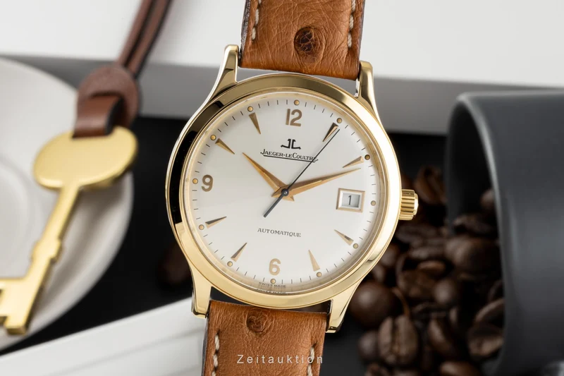 Jaeger LeCoultre Master Control 18 ct gold automatic men's watch 140.1.89 LP: 0EUR [2301538]