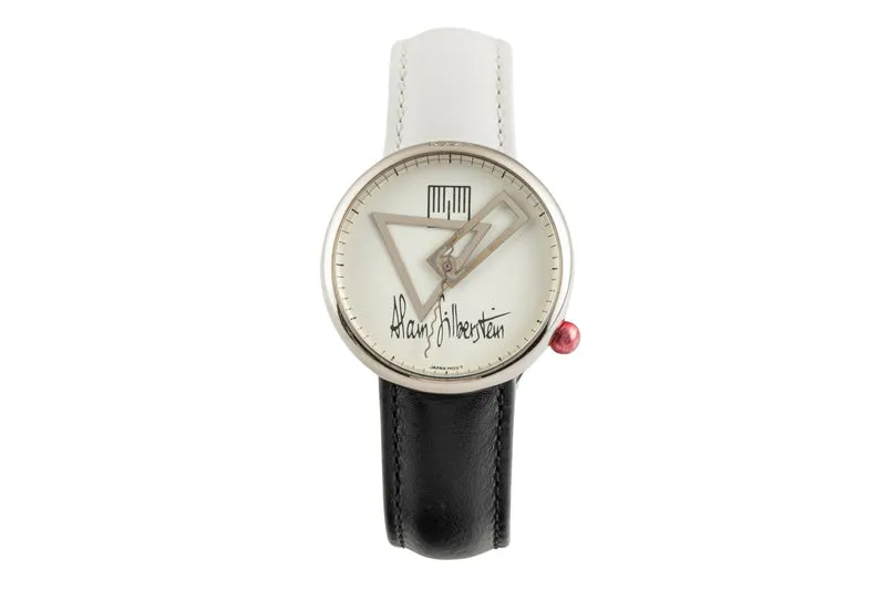 Alain Silberstein Klok chrome quartz men's watch [2400262]
