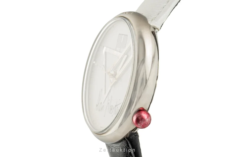 Alain Silberstein Klok chrome quartz men's watch [2400262]