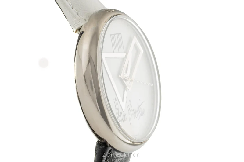 Alain Silberstein Klok chrome quartz men's watch [2400262]