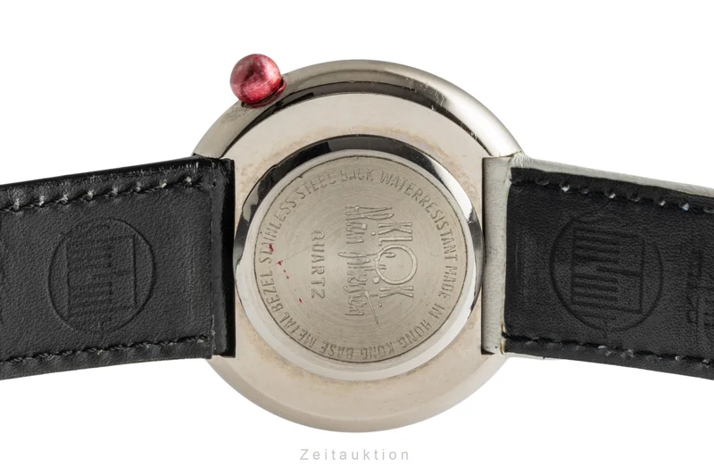 Alain Silberstein Klok chrome quartz men's watch [2400262]