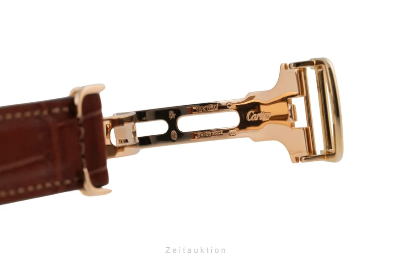 Cartier Tank 18 ct gold quartz men's watch 88105 LP: 11000EUR [2403162]