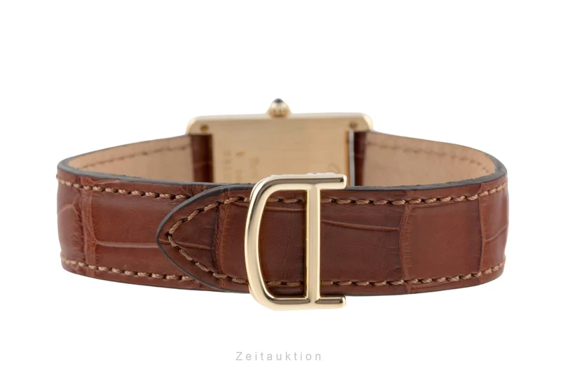 Cartier Tank 18 ct gold quartz men's watch 88105 LP: 11000EUR [2403162]