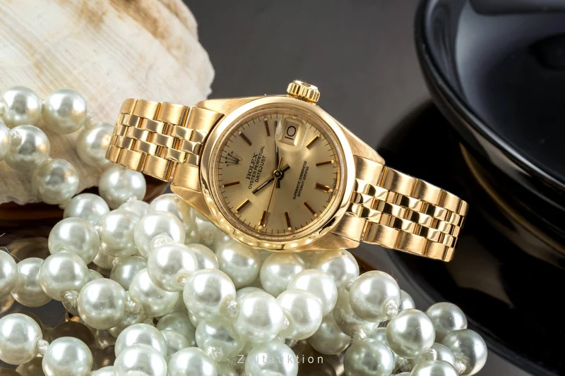 Rolex Lady Datejust 18 ct gold automatic women's watch 6916 [2403043]