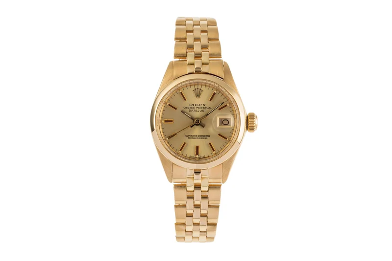 Rolex Lady Datejust 18 ct gold automatic women's watch 6916 [2403043]