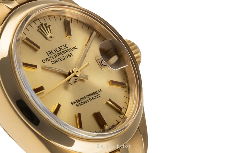 Rolex Lady Datejust 18 ct gold automatic women's watch 6916 [2403043]