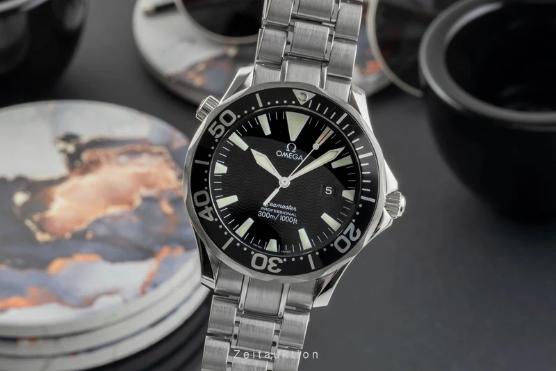 Omega Seamaster steel quartz men's watch 2264.50.00 [2403013]